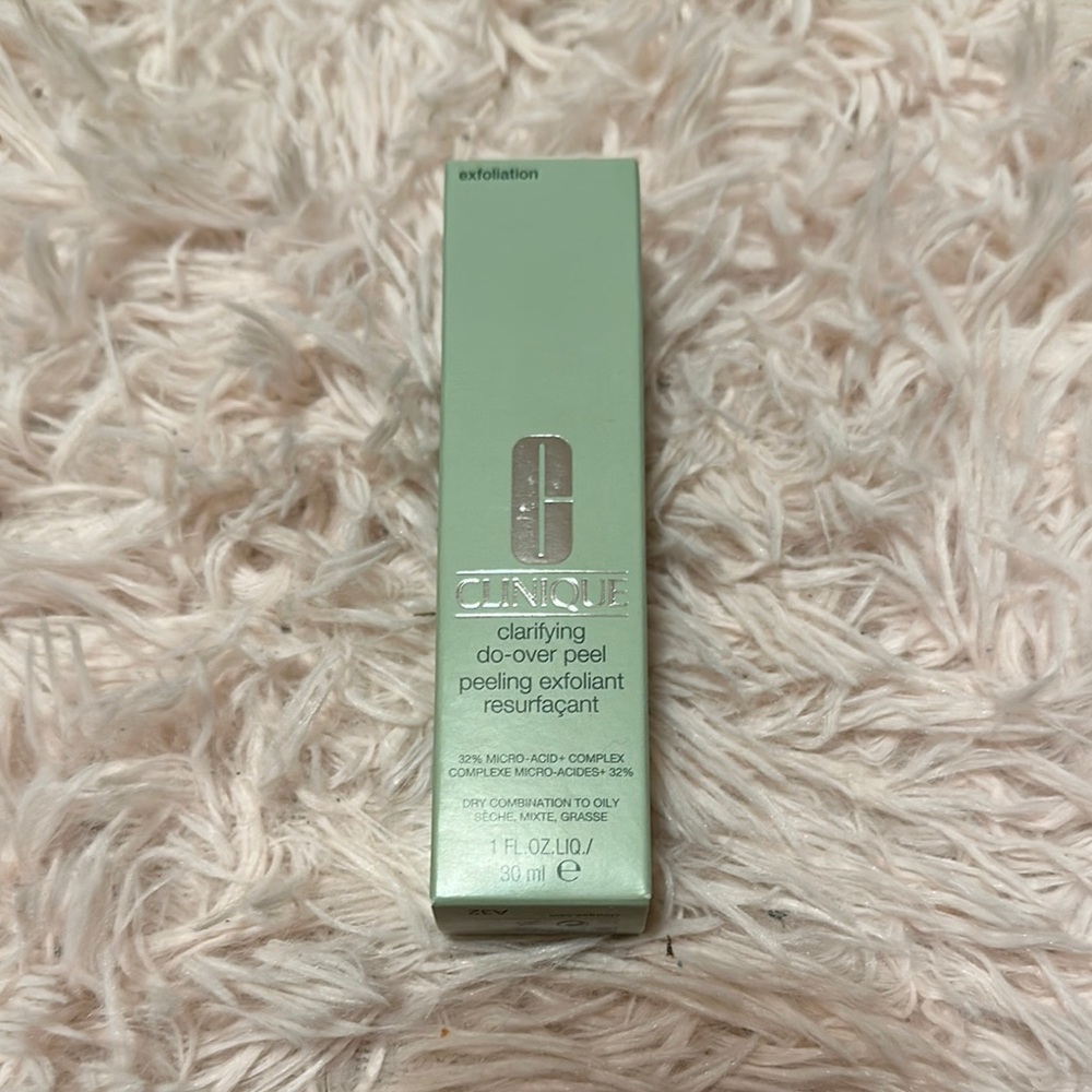 Clinique Clarifying Do-over Peel for Exfoliation